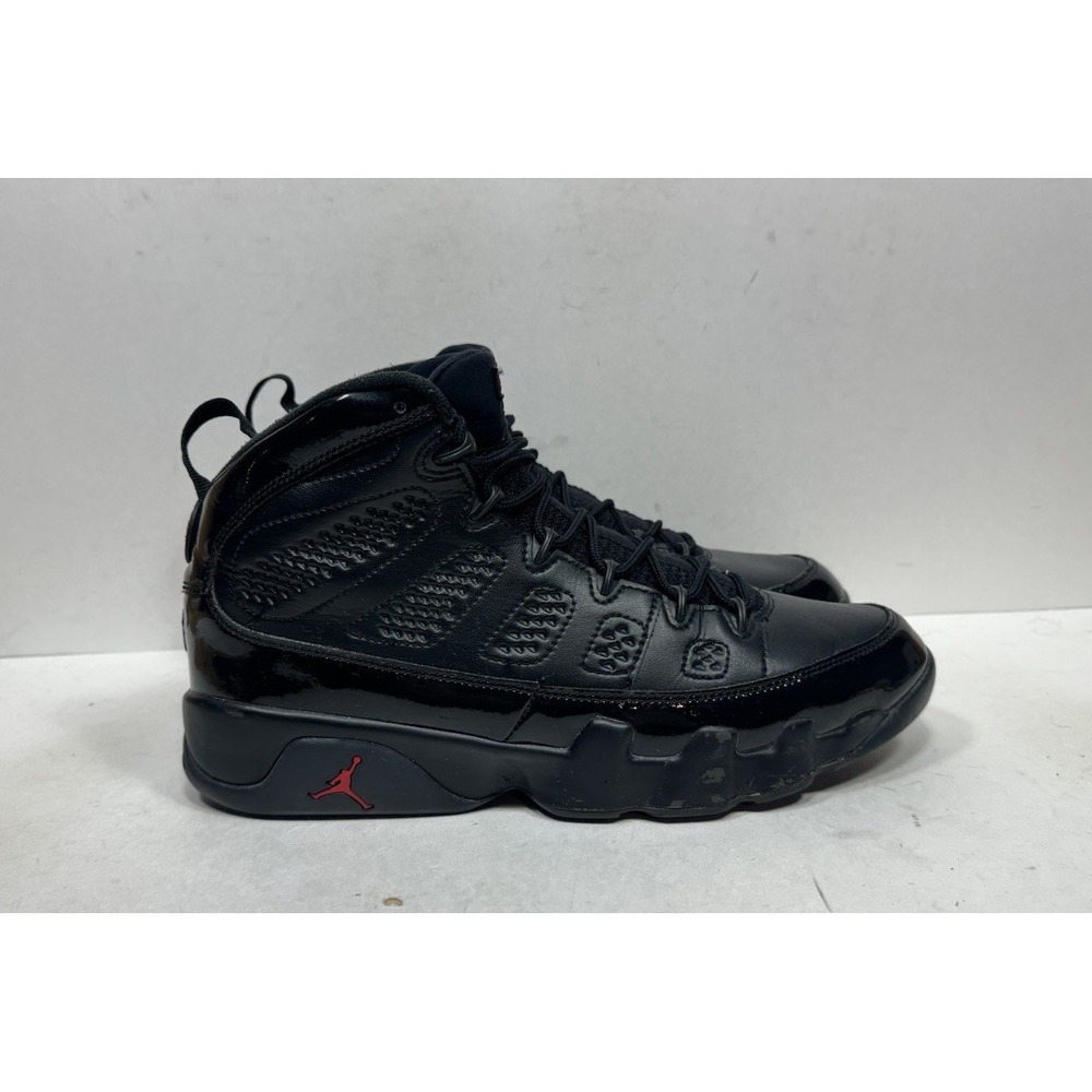 Nike Air Jordan 9 Retro Bred 2018 302370-014 Men's Size 10.5 Shoes Black Red